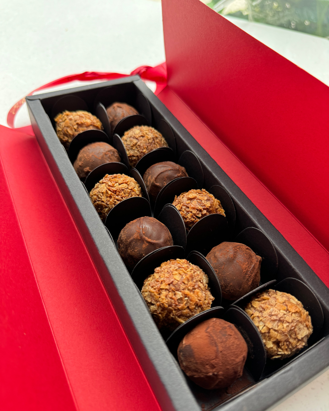 Набор трюфельных конфет (12шт)